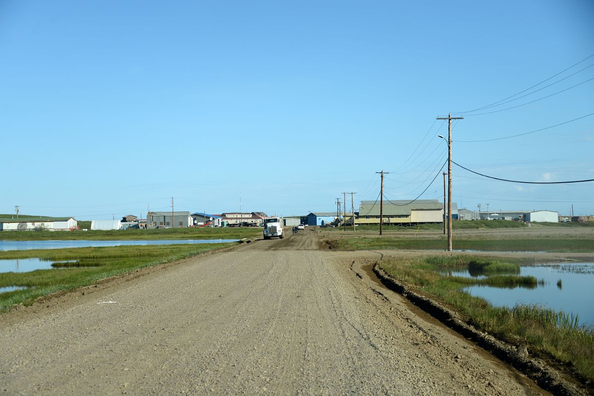 06A Tuktoyaktuk Northwest Territories Street Near The Airport